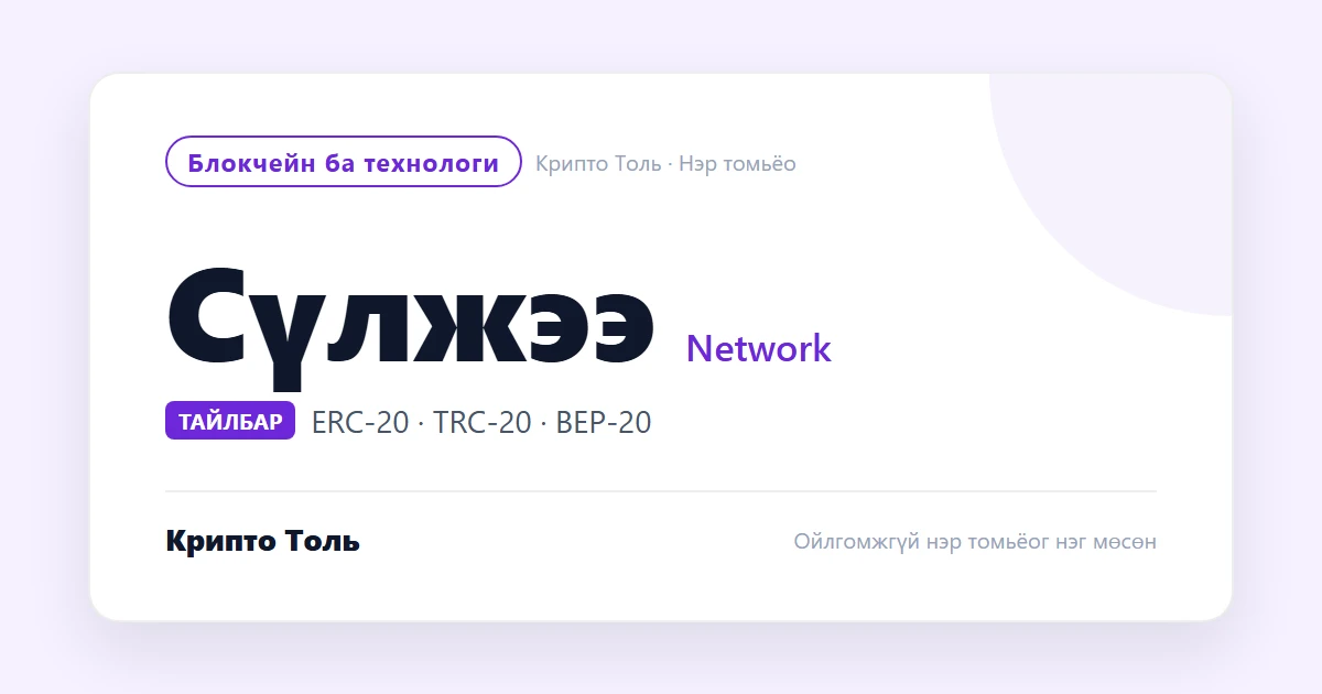 USDT сүлжээ буруу сонговол юу болох вэ?